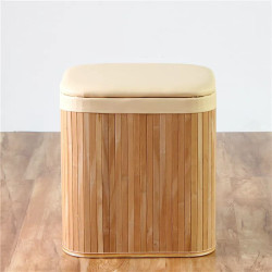 Wooden Storage Stool Small